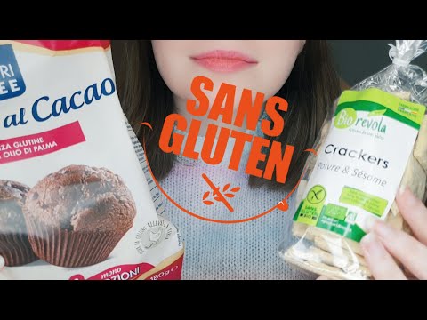 Retour de Courses SANS GLUTEN 😋 Unboking #asmr
