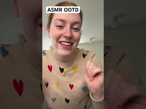 ASMR OOTD #asmr #hair #lofi #asmrsounds #asmrtriggers #tapping #makeup #asmrvideos #whisper