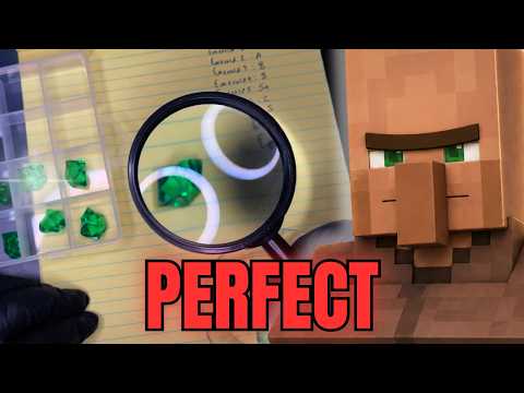 Minecraft ASMR: Emerald Inspection & Sorting | Roleplay