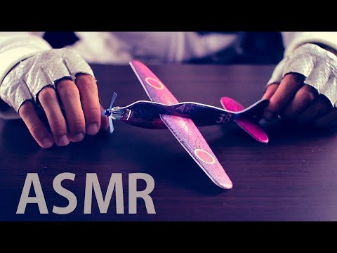 [ASMR] Assembling Flying Gliders (Crinkly Unwrapping) - NO TALKING