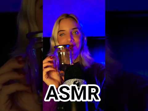 ASMR EN FRASCO DE VIDRIO #asmr #ASMR #asmrdormir #asmrespañol #asmrrelax