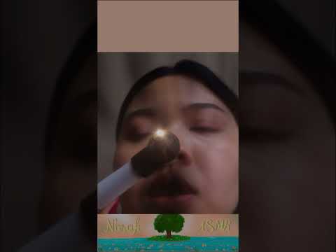 Asmr what's in your eyes?  #asmr #asmrไทย eyeasmr #eyecheckup  #sleepaid  #fyp #asmryoutube