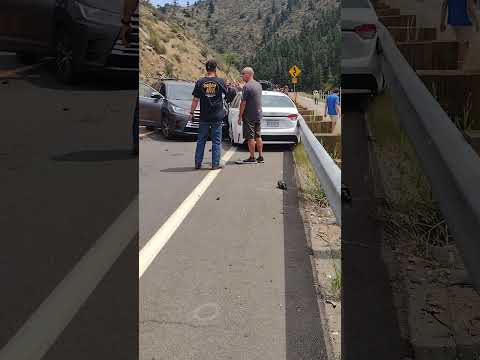CAR ACCIDENT IN BLACK HAWK COLORADO #shortsfeed #caraccidentinjury #cars #blackhawk #colorado