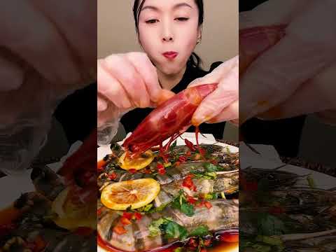🦐✨ ASMR Seafood Feast 💥🌟😋  해산물 소리 먹방 #ASMRSeafood #먹방