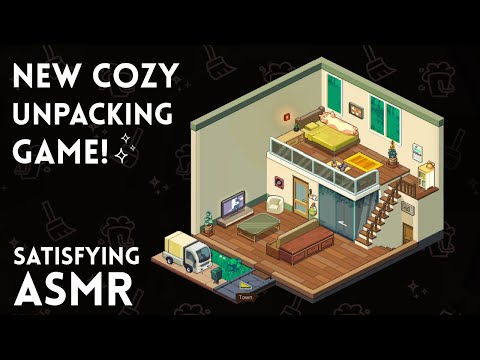 ASMR 📦 Running a SATISFYING Unpacking Business 📦 Close Up Whispering