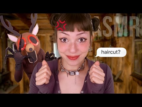 [ASMR] Cortando seu Cabelo | Cervo's Cabeleireiro 🫎