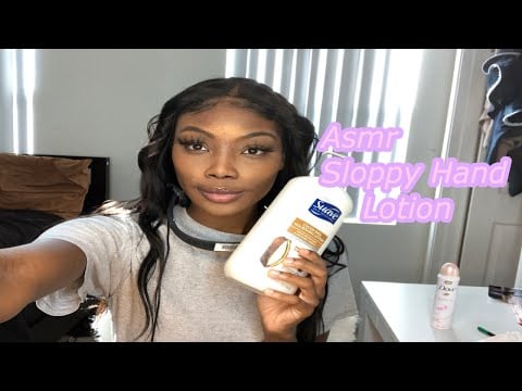 Asmr Request / Sloppy Hand Lotion With Repetitive Motion (No talking) 🤫