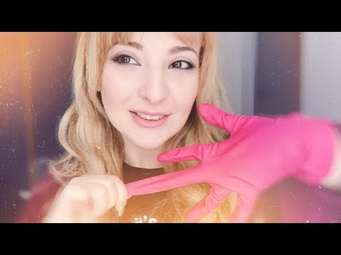 [ASMR] Rubber Gloves 💙 Minimal Whispering