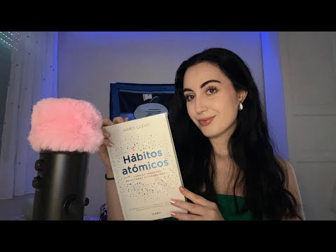 ASMR ~ LEYENDO HÁBITOS ATÓMICOS📚🫧