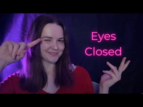 ASMR Hearing Exam BUT You Can Close Your Eyes 👂📈 (The Beep Test)