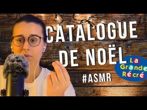 ASMR FR I ON FEUILLETTE UN CATALOGUE DE NOËL ! 🎄(PAGETURNING)