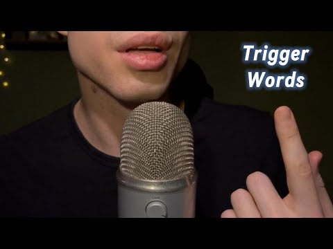 ASMR | Whispered Trigger Words, Hand Movements & Mouth Sounds 😴