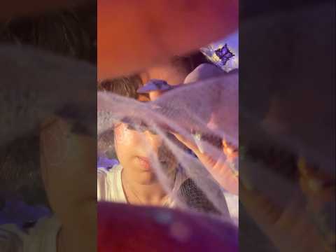 ASMR,  hay you have a spiderweb in your eye! #asmr #visualtingle #sleepaid #tingles #mouthwhisper