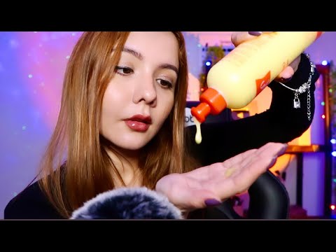 ASMR- VOU LAVAR E HIDRATAR SEUS CABELOS 💖