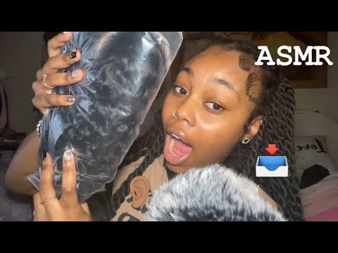 ASMR| ASMR Hair Box Opening +Tingles🗣️👂🏽
