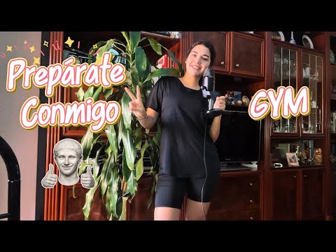 ASMR Prepárate Conmigo para ir al Gym 💪🏻 Maquillaje y Outfit