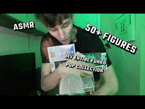 ASMR// MY ENTIRE FUNKO POP COLLECTION (tapping, rambling, etc)