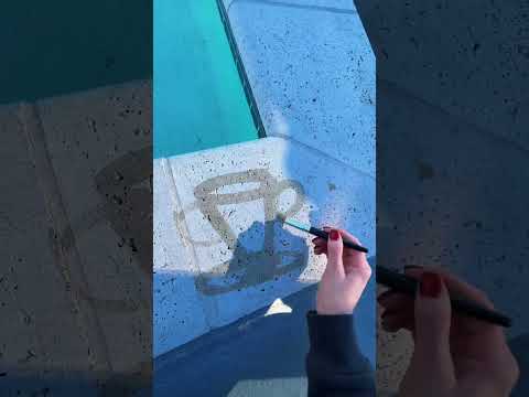 can you guess the drawing ASMR game wrong answers only satisfying brushing sounds on concrete #asmr
