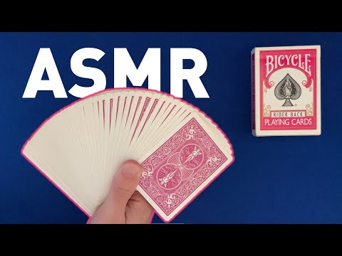 [ASMR] CARD TRICKS to help you SLEEP