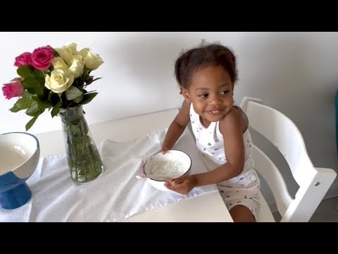 Please go watch our morning vlog (link in description below 👇🏾) 