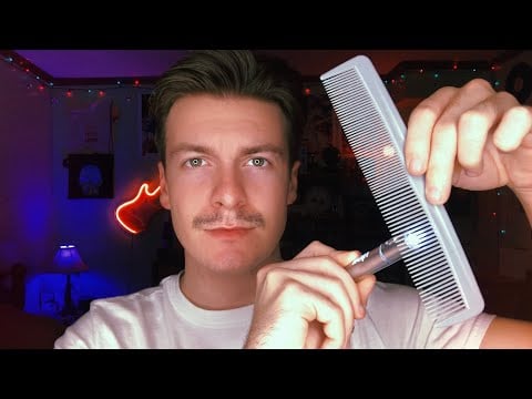 [ASMR] Shining a Light Through a Comb | Light Triggers | Visual ASMR Triggers