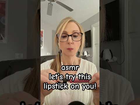 ASMR lip product application. "Pink blush" looks so pretty on you! Let’s do your liner and lipstick.