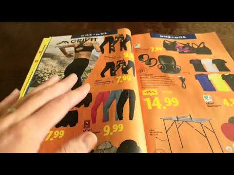 ASMR - Reading a Finnish Grocery Ad – Whispered Prices & Paper Sounds with an accent
