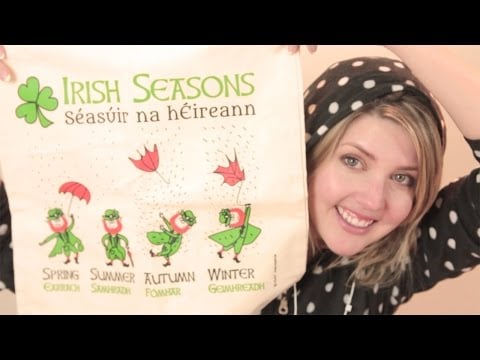 ASMR | An Irish Unboxing [Binaural Triggers]