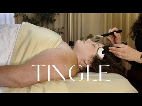 ASMR Rain Sounds and Gentle Massage You Can Feel Through the Screen 😴