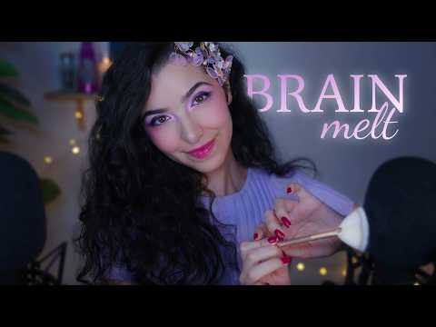 ASMR Ear-To-Ear Mic Brushing Vibration in Your Brain 💤 Deep Sleep