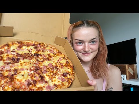 ASMR PIZZA MUKBANG! 🍕❤️