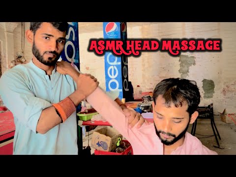 ASMR Head Massage By Bangali Baba | ASMR Massage For Relaxing | ASMR With Yahya