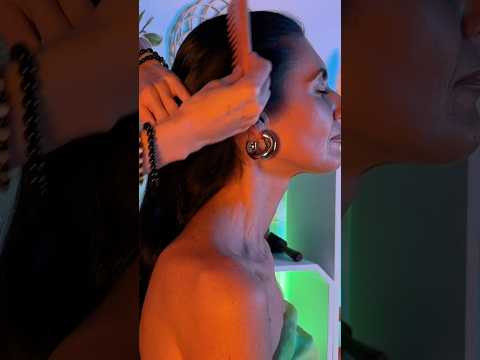 ASMR ✨I PENSIERI SCIVOLANO VIA DALLA TESTA Hair Play #healingsession #realpersonasmr #relax