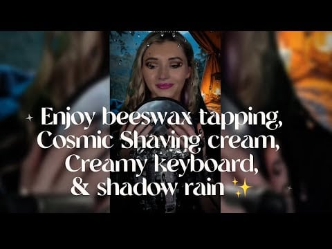 Best ASMR to Sleep and Relax ASAP 💤 | Beeswax Tapping 🐝 | Keyboard ASMR | Shaving Cream ☁️ 