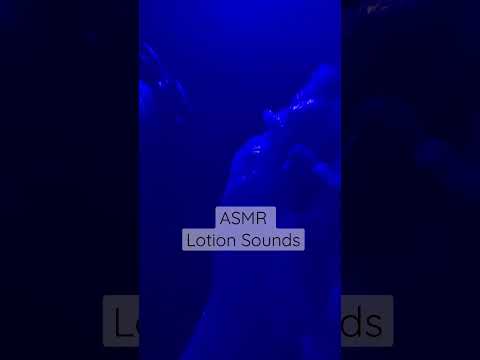 ASMR Lotion Sounds #asmr #shorts #lotion