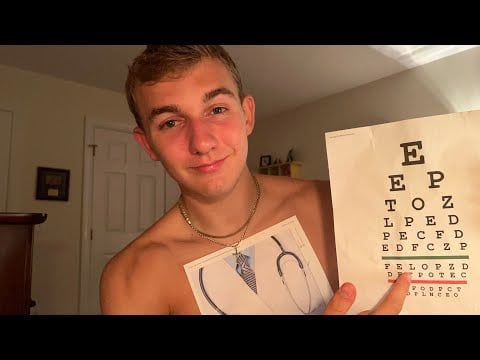 Asmr 1 minute eye exam 👁👄👁