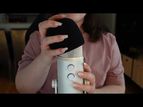 ASMR Mic Swirling & Mic Blowing for INSTANT Sleep & Relaxation (1 hour, no talking)