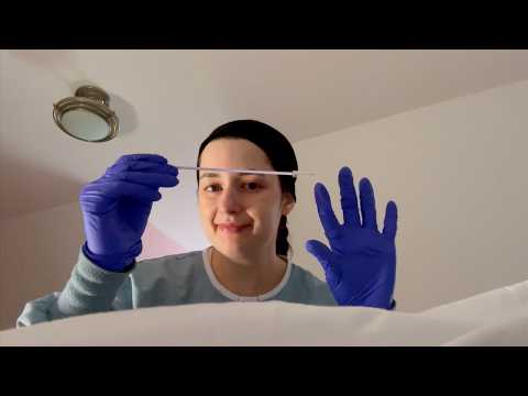 ASMR| Seeing the Gynecologist-First Annual Exam and Pap Smear (breast, pelvic exam)