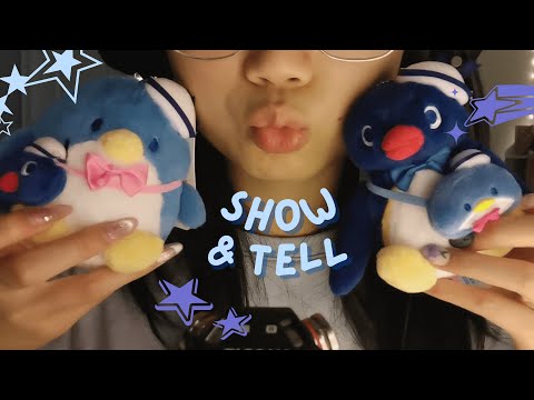 asmr vacay haul show and tell (soft-spoken and whispering rambles)