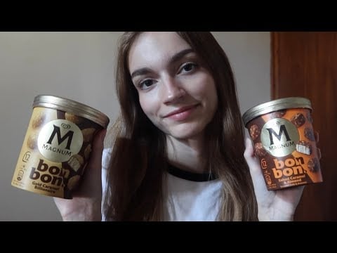 French ASMR - Ice Cream & Mochi Tasting 
