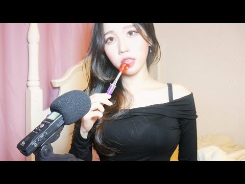 [한국어 ASMR] 사탕 이팅사운드 asmr / LED 사탕 냠냠 / candy eating sounds / キャンディー食べる