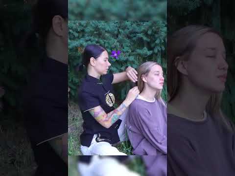ASMR hair therapy