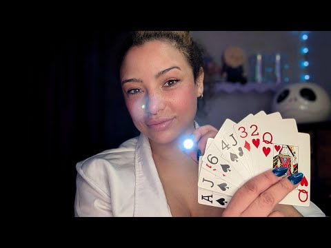 ASMR Why Is My Eye Exam Using Playing Cards? 👁️🃏 (South African Accent)