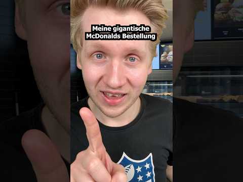 Meine gigantische McDonalds Bestellung! #asmr
