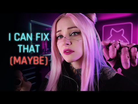 Mox Fix-Up After a Bar Fight ASMR // cyberpunk, night club, music next door