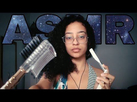 ASMR | RELAXE ENQUANTO FAÇO SUA SOBRANCELHA!