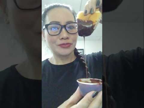 ONE TIME BITE  BREAD WITH CHOCOLATE #everyone #mukbang #shortsfeed #food #eating