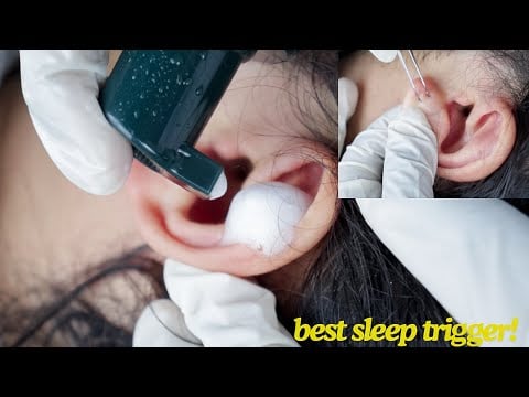 Perfectionist Attentively Cleans EARS | soft cloudy ☁️ whispers