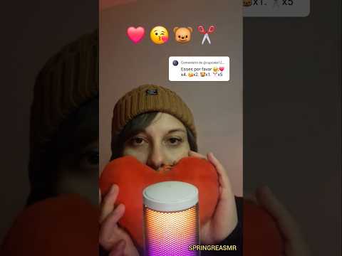 ASMR | Emoji challenge! Parte 29 🐻 c/ comentários.