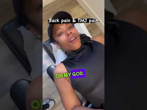 Back & TMJ Pain | Got Back & jaw pain? Comment below if you have pain #neckpain #backpain #shorts